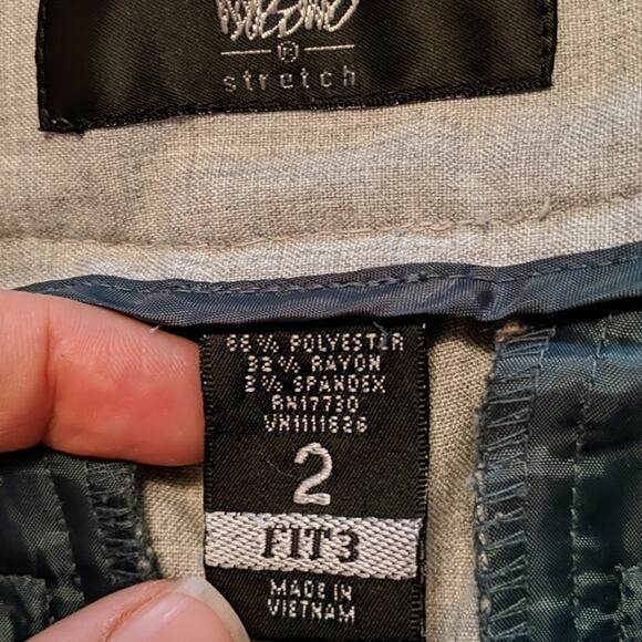 Mossimo Light Gray Dress Pants, 2 - Picture 6 of 6